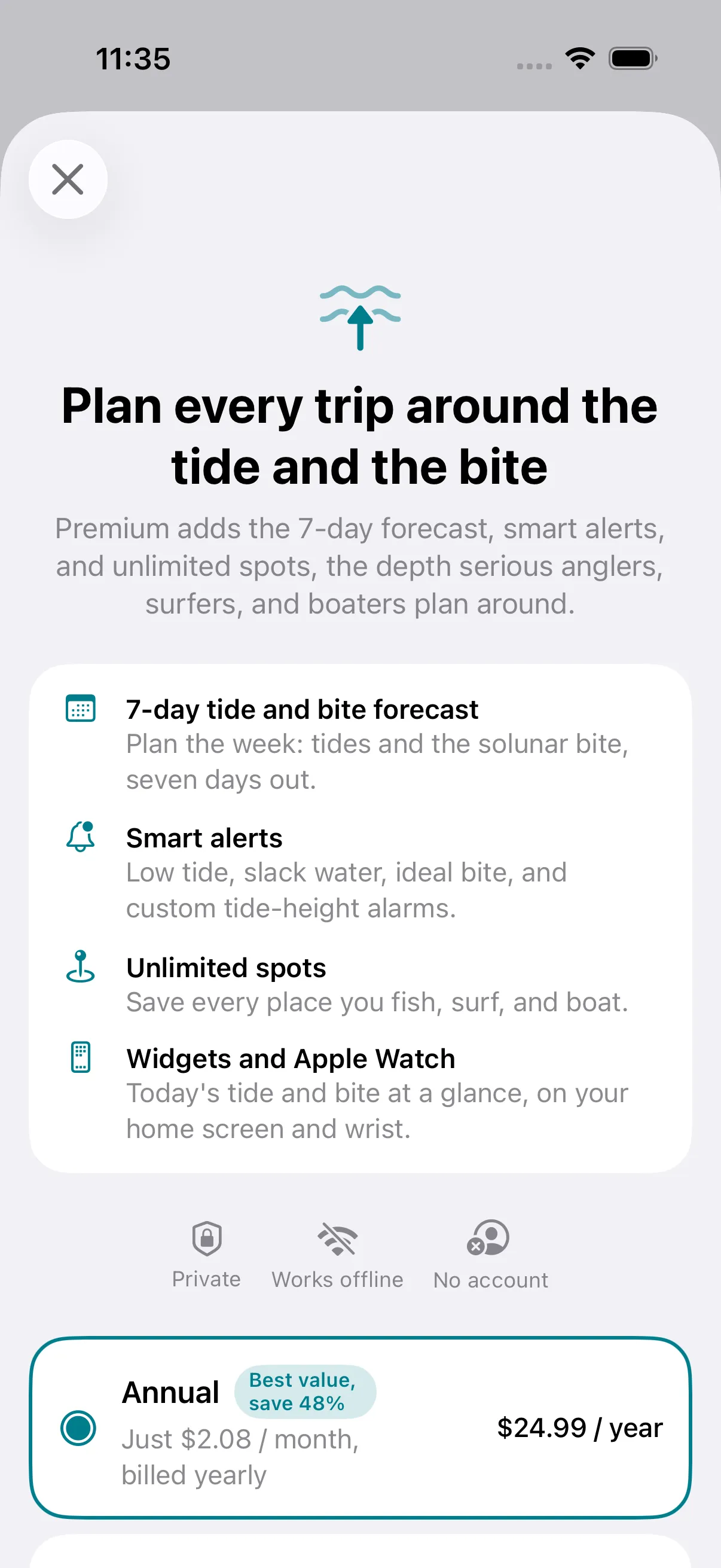 Premium when you want the depth